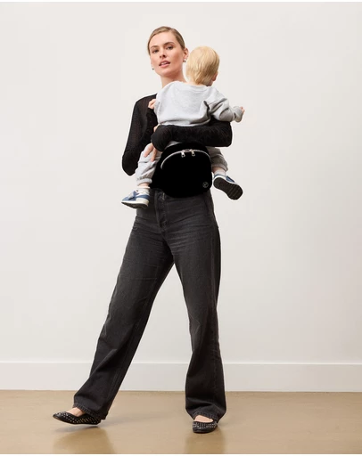 portier - The Brio Belt Toddler Carrier - Jet Black