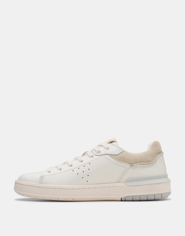 Clarks - Courtlite2 Run White