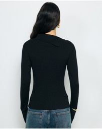 AERE - Yali Cotton Cashmere Blend Top