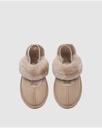 EVERAU - Australian Shepherd Ugg Waffle Plus Cow Suede Upper House Shoes