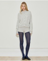 Maison Essentiele - Oversized Crew Neck Cardigan