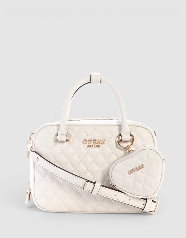 GUESS - Atabey Box Satchel Bag