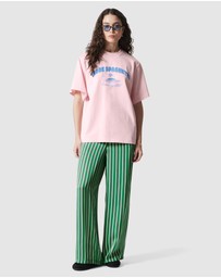 & Other Stories - Drawstring Satin Trousers