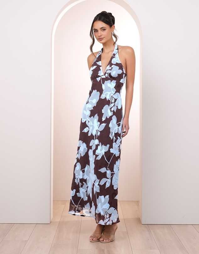 Pilgrim - Nicole V-neck Maxi Dress