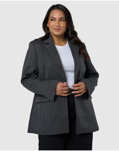 Something 4 Olivia - Hartley Pinstripe Blazer
