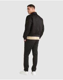 Calvin Klein - Sateen Down Bomber Jacket