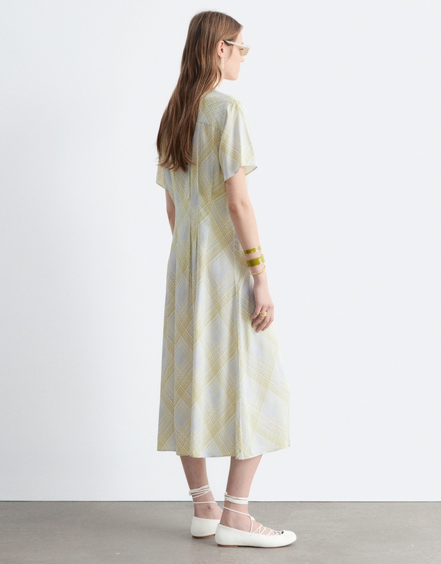 & Other Stories - Pleated Waist Shirt Dress