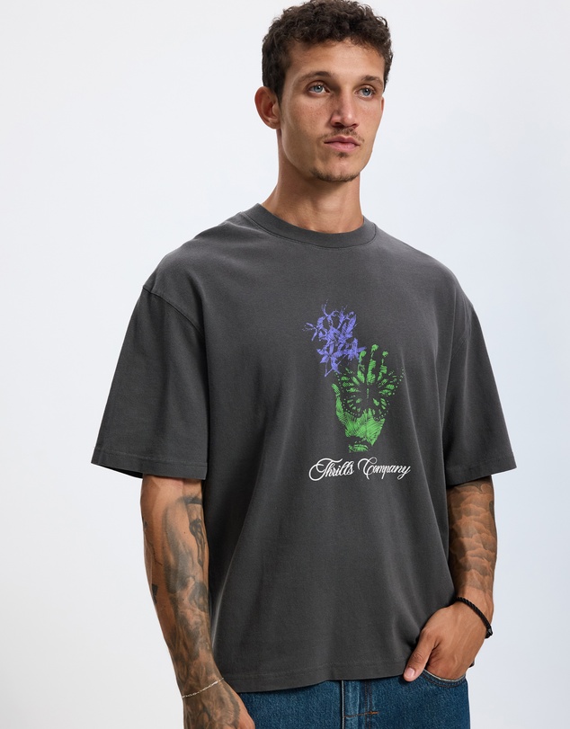 Thrills - Reentry Box Fit Oversize Cropped Tee