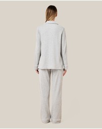Papinelle - Claire Cotton Waffle Full Length PJ Set
