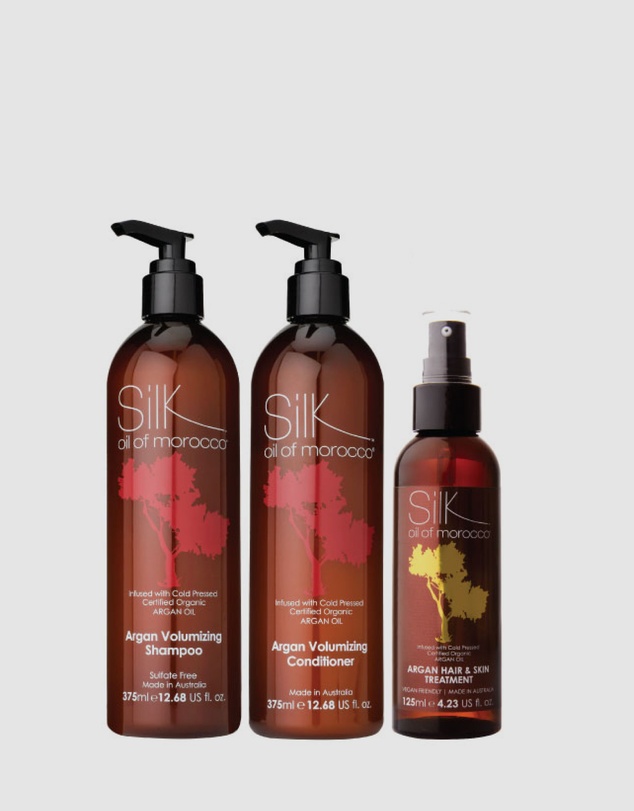 Silk Oil of Morocco - Argan Volume & Shine - Value Pack