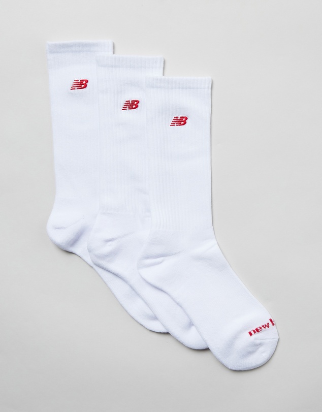 New Balance - Patch Logo Crew 3 Pack