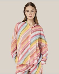 Papinelle - Sophie Stripe Full Length PJ