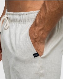 Coast Clothing - Linen Shorts - Sand