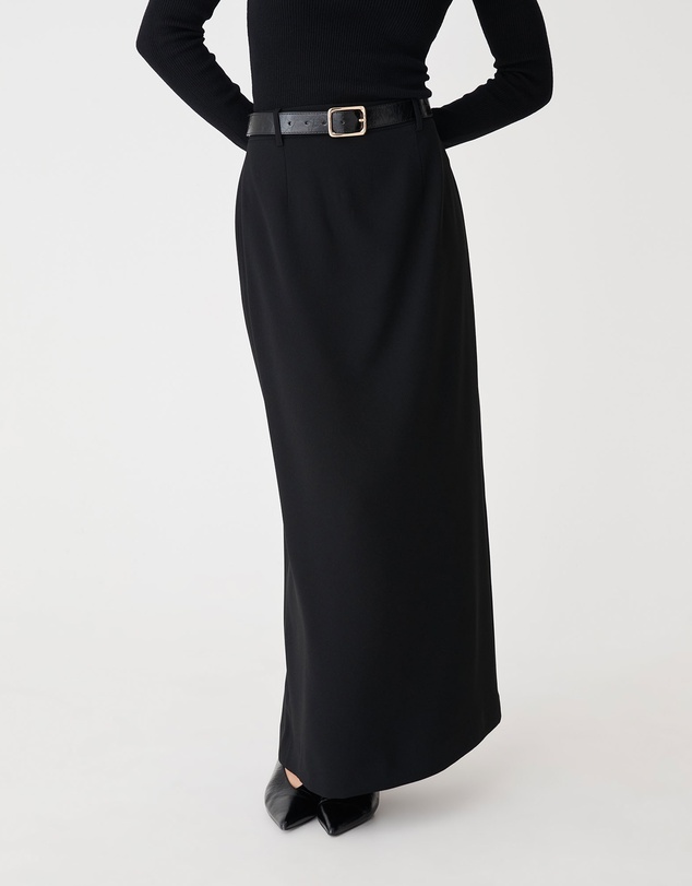 Forcast - Kaitlyn Crepe Column Skirt