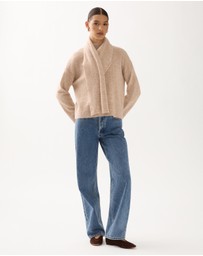Minima Esenciales - Neva Alpaca Wool Blend Scarf Knit