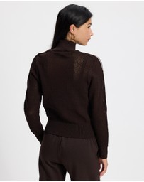 adidas Originals - Knitted Crochet Firebird Track Top