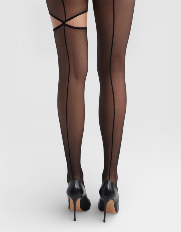 High Heel Jungle - Enigma Premium Cut Out Tights