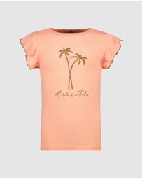 Like FLO - Embroidered Jersey Tee - Kids-Teens