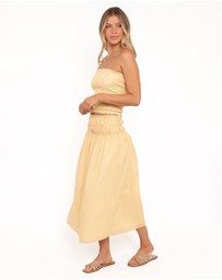 Petal & Pup - Salome Maxi Skirt - Mango Stripe