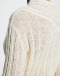 Lover - Seraphine Mohair Blend Sheer Jumper