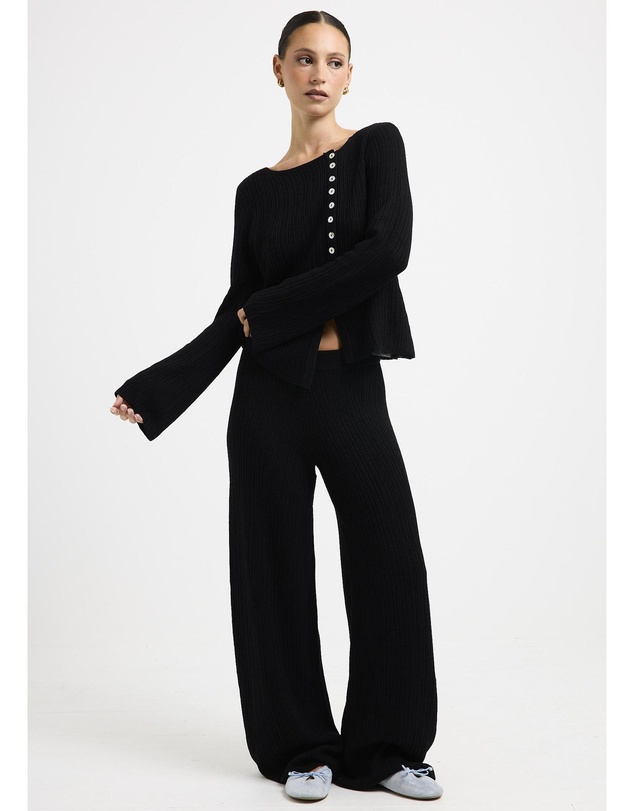 Subtitled - Ireland Wide Leg Knit Pants