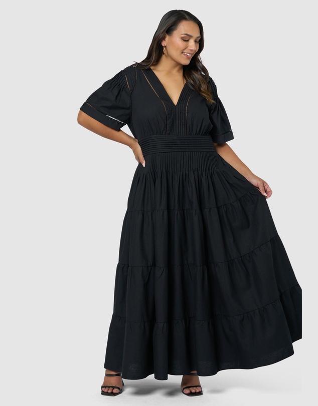 Something 4 Olivia - Abby Linen Maxi Dress