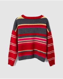 Damson Madder - Rene V Jumper