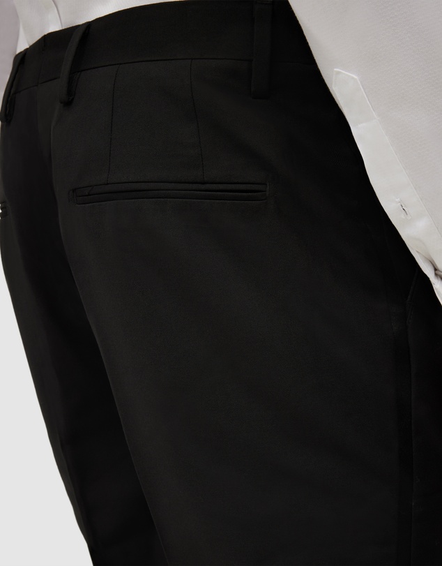 Politix - Riley Black Tie Chintz Tuxedo Pant