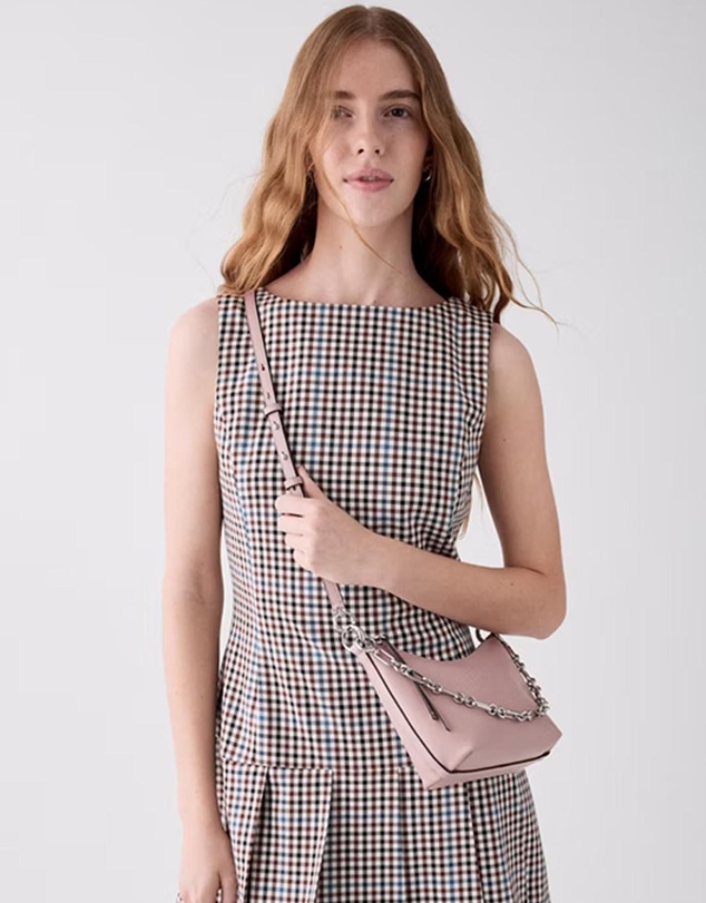 Kate Spade - Halo Fine Grain Leather Leather Mini Chain Shoulder Bag