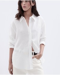 UNISON - The Classic Oversized Linen Shirt