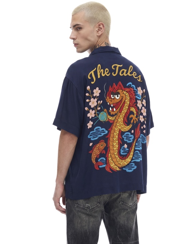 THE TALES - Lucky Dragon oversized Shirt