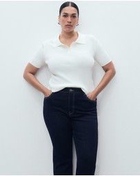 M.N.G - Sienna Flared Cropped Jeans