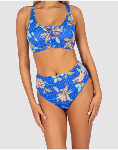 Baku Swimwear - Spice Temple High Waist Bikini Bottom