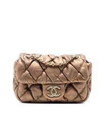 Pre-Loved by Azura Reborn - Pre-Loved CC Lambskin Bubble Quilt Flap