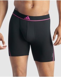 adidas Sportswear - 3 Pack Active Micro Flex Eco Boxer Brief Underwear