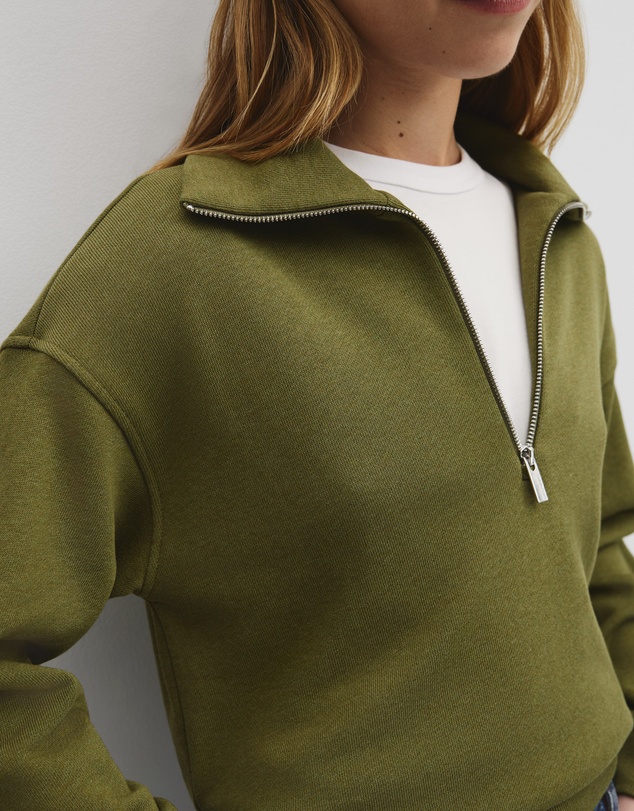 Country Road - Australian Cotton Funnel Neck Sweat