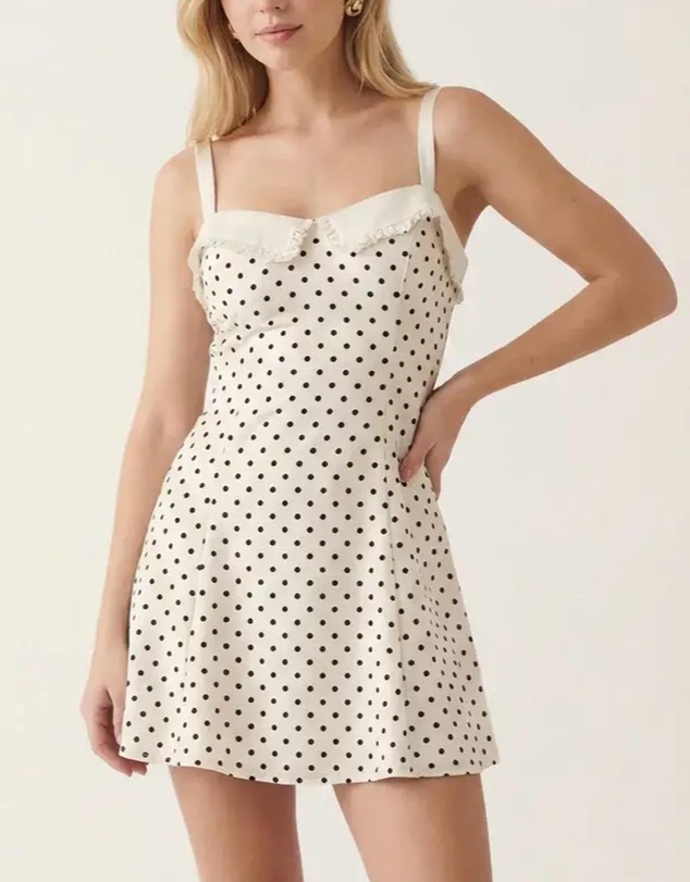 For Love & Lemons - Minnie Dot Mini Dress
