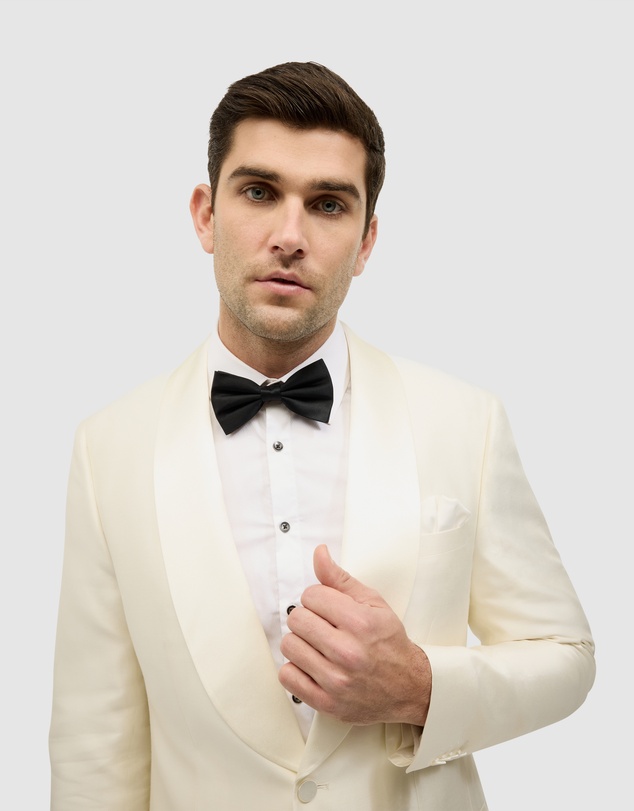 Politix - Black Tie Wool-silk Tuxedo