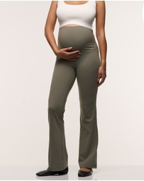 Soon Maternity - Straight Flare Overbelly Leggings