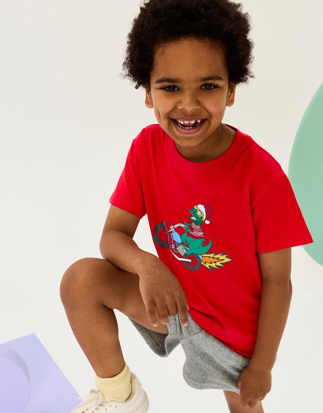 Rock Your Kid - Christmas Print Tee - Kids
