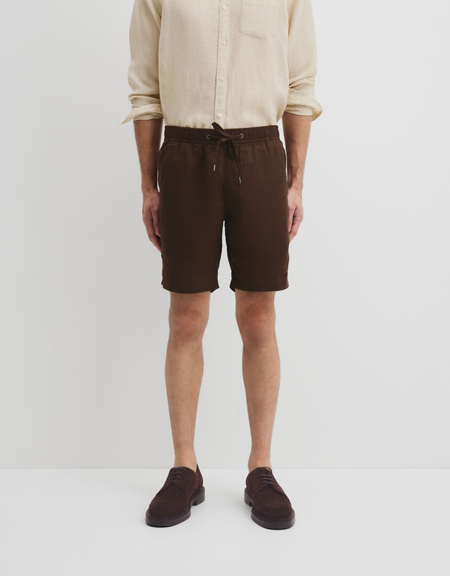 Country Road - Organically Grown Linen Drawcord Short