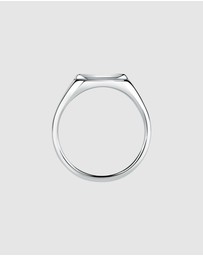 Maserati - Black Enamel Size 019 Ring