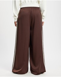 adidas Originals - Satin Wide Leg Track Pants