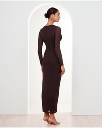 Pilgrim - Jolie V-neck Knot Gown