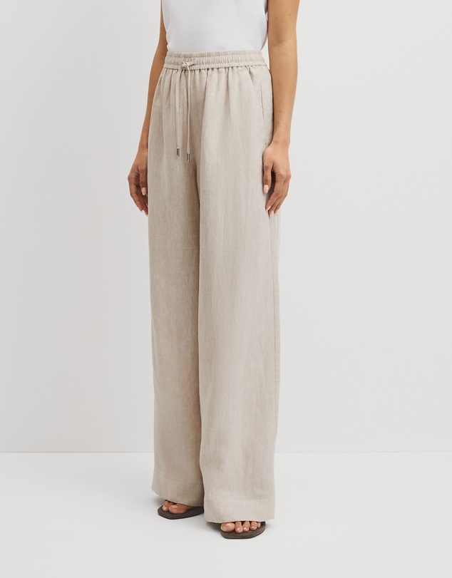 Country Road - Pull-on Linen Pant