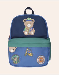 Huxbaby - Hux Colour Block Varsity Backpack - Babies-Kids