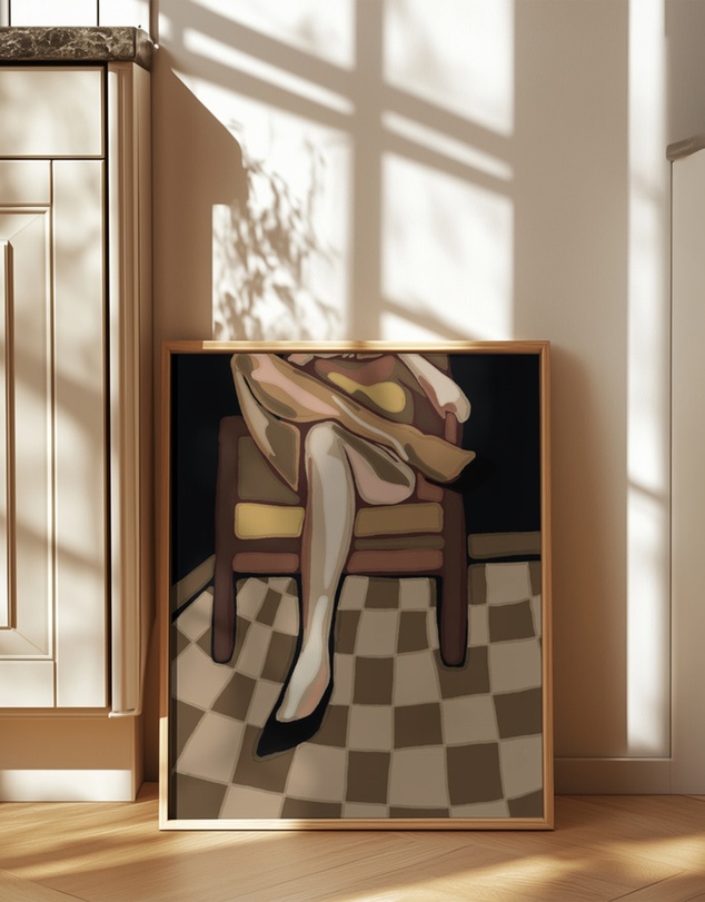 Olive et Oriel - KH Studio - After the Party by Karla Hyman Art Print