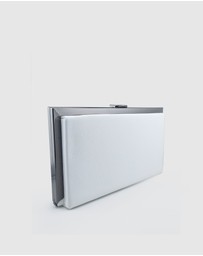 Izoa - Amanda Clutch Gunmetal