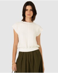 SACHA DRAKE - Bubble Knit Top