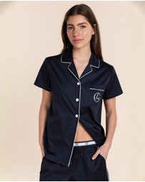 Gingerlilly - Rebecca Judd x Gingerlilly Camilla Cotton Short PJ Set